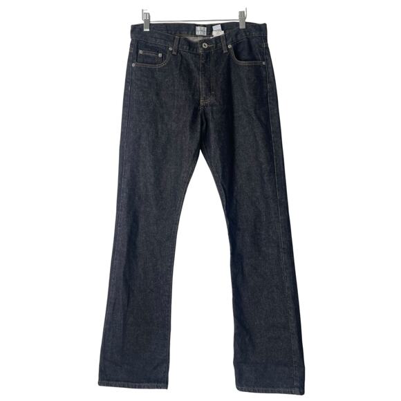 Vintage Calvin Klein Women’s Bootcut Jeans in Black Dark Wash  Size 7 - Picture 1 of 7